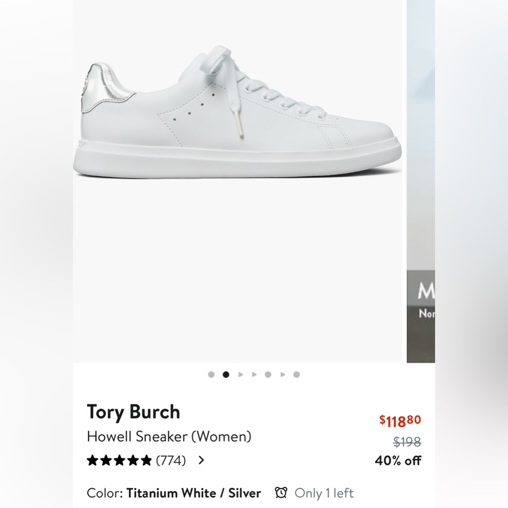 NEW Tory Burch Howell sneakers